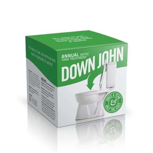 Down John Once-A-Year Septic Tank Treatment: $60 Down John Once-A-Year Septic Tank Treatment: $60