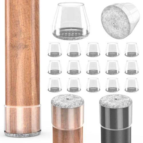 Chair Leg Floor Protectors 16-Pack: $17.98 Chair Leg Floor Protectors 16-Pack: $17.98