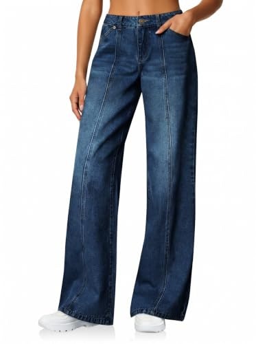Cicy Bell Women's High-Waisted Wide-Leg Stretchy Denim Pants: $36.98 Cicy Bell Women's High-Waisted Wide-Leg Stretchy Denim Pants: $36.98