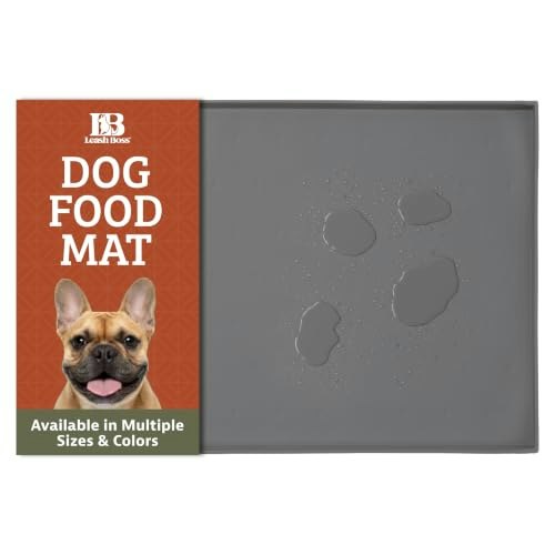 Leash Boss 30\" x 22\" Waterproof Silicone Dog Food Mat: $35.99 Leash Boss 30\" x 22\" Waterproof Silicone Dog Food Mat: $35.99