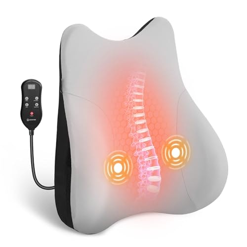 Comfier Heated Vibration Lumbar Support Pillow: $58.99 Comfier Heated Vibration Lumbar Support Pillow: $58.99
