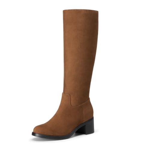Athlefit Women's Knee High Round Toe Boots: $45.99 Athlefit Women's Knee High Round Toe Boots: $45.99