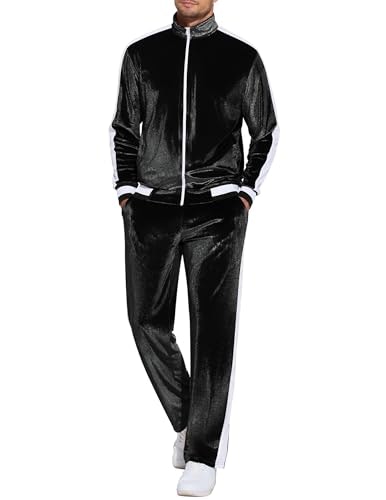 Coofandy Men's Velour Tracksuit Set: $39.96 Coofandy Men's Velour Tracksuit Set: $39.96