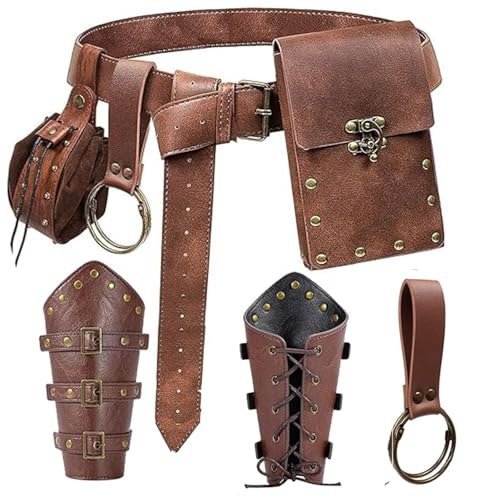 Renaissance Viking Belt Pouch and Bracer Set: $25.49 Renaissance Viking Belt Pouch and Bracer Set: $25.49