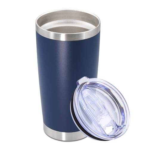 20oz Stainless Steel Tumbler with Lid: $8.49