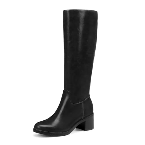 Athlefit Women's Round Toe Knee-High Boots: $45.98 Athlefit Women's Round Toe Knee-High Boots: $45.98