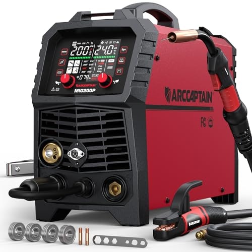 Arccaptain MIG200P 200A Pulse MIG Welder: $399.97 Arccaptain MIG200P 200A Pulse MIG Welder: $399.97