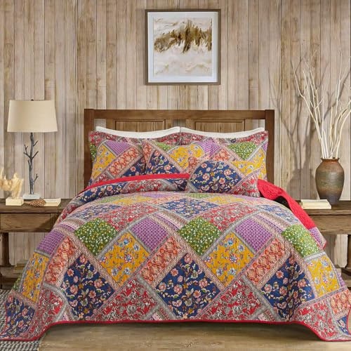 Vaputar King Size Cotton Quilt Set: $64.79 Vaputar King Size Cotton Quilt Set: $64.79