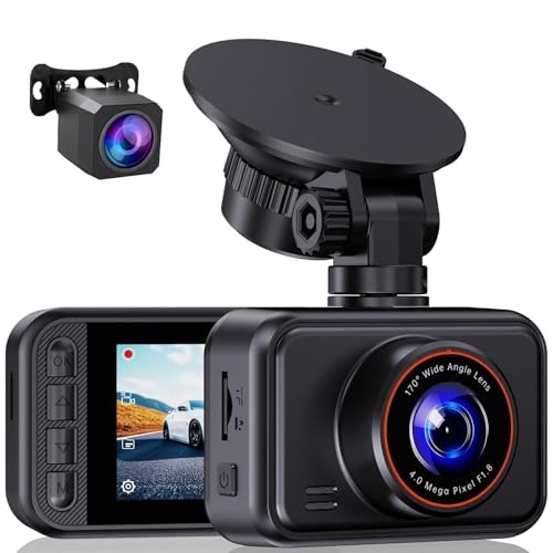 Dash Cam 2.5K Front and 1080P Rear Dual Camera: $41.39 Dash Cam 2.5K Front and 1080P Rear Dual Camera: $41.39