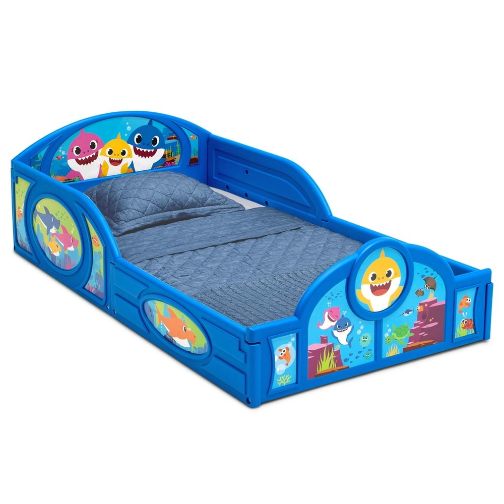 Baby Shark Plastic Toddler Bed: $44.99