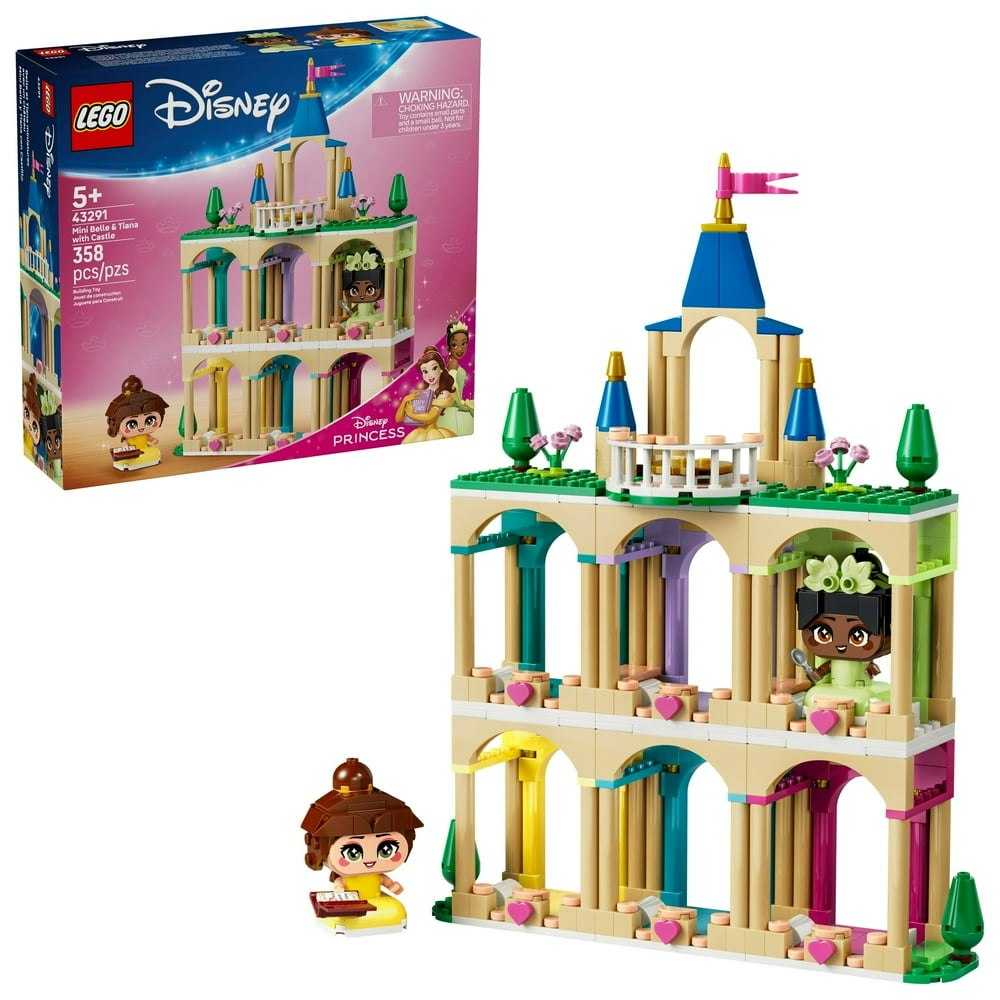 LEGO Disney Princess Belle and Tiana's Castle 43291: $19.17 LEGO Disney Princess Belle and Tiana's Castle 43291: $19.17