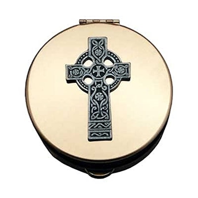 Cathedral Art Celtic Cross Pyx Container for $15 + free shipping w/ Prime