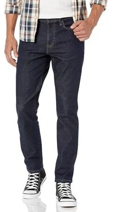 Amazon Essentials Men's Slim-Fit Comfort Stretch Jeans (limited sizes): $11