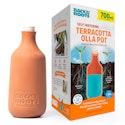 Back to the Roots Self-Watering Terracotta Olla Pot for $4 + free shipping w/ Prime