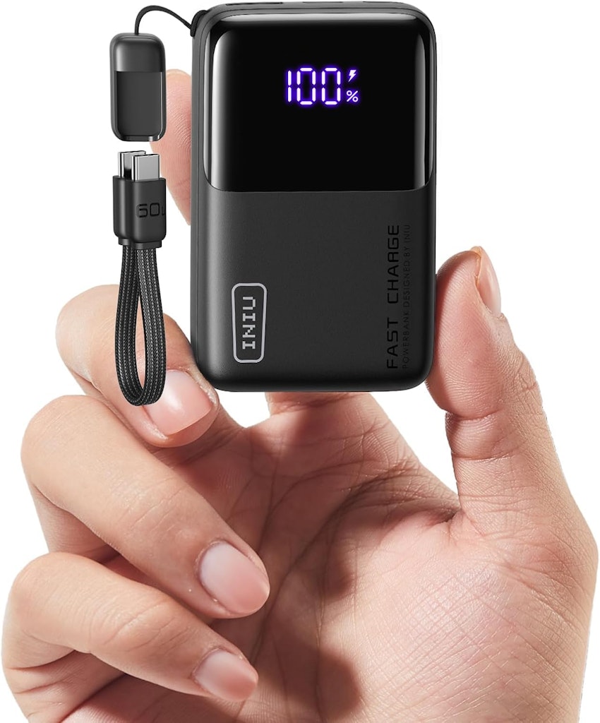 INIU Mini 10,000mAh 45W Portable Charger Power Bank: $30