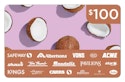 $100 Albertson's Companies Digital Gift Card for $90 + free shipping
