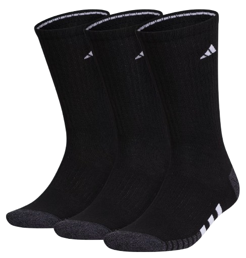 adidas Men's Cushioned Crew Socks 3-Pack: $8.40 adidas Men's Cushioned Crew Socks 3-Pack: $8.40