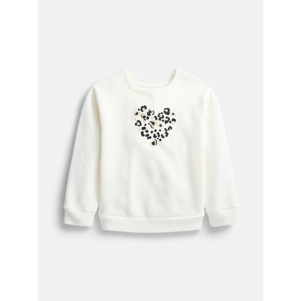 Wonder Nation Baby and Toddler Girls Fleece Crewneck Sweatshirt: $4.99 Wonder Nation Baby and Toddler Girls Fleece Crewneck Sweatshirt: $4.99