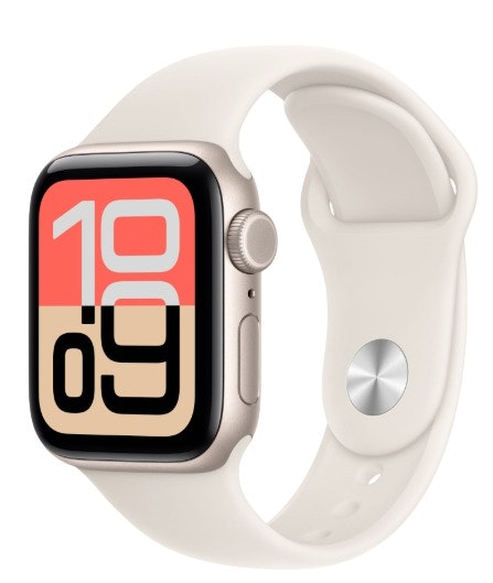 Refurb Apple Watch SE 3 40mm GPS + Cellular Smartwatch (2025): $164