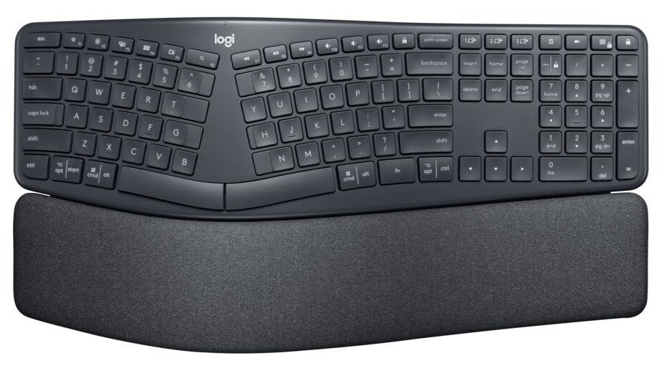 Certified Refurb Logitech Ergo K860 Wireless Ergonomic Split Keyboard: $72