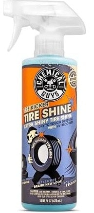 Chemical Guys Tire Kicker Extra Glossy Tire Shine 16-oz. Spray Bottle: $4.99 Chemical Guys Tire Kicker Extra Glossy Tire Shine 16-oz. Spray Bottle: $4.99