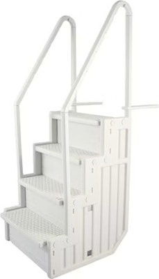 Blue Wave Above Ground Pool Steps for $58 + free shipping