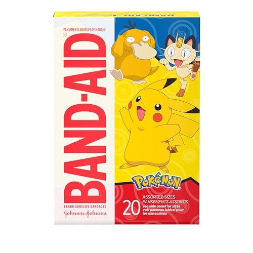 Band-Aid Pokemon Adhesive Bandages 20-Count: $2.98 Band-Aid Pokemon Adhesive Bandages 20-Count: $2.98