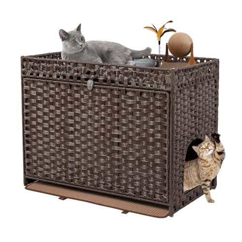 Doveaid Cat Litter Box Enclosure Furniture: $58.84 Doveaid Cat Litter Box Enclosure Furniture: $58.84