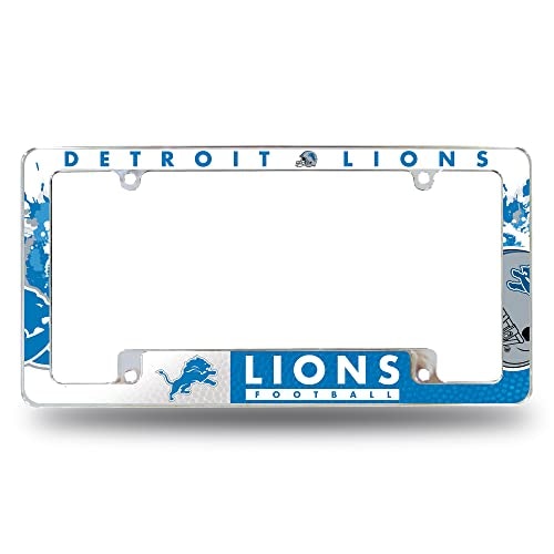 Rico Industries Detroit Lions Chrome License Plate Frame: $18.11 Rico Industries Detroit Lions Chrome License Plate Frame: $18.11