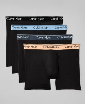 Calvin Klein Men's Microfiber Stretch Boxer Briefs 4-Pack: $21 Calvin Klein Men's Microfiber Stretch Boxer Briefs 4-Pack: $21