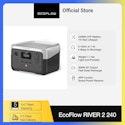 Ecoflow River 2 243Wh Portable Power Station for $126 + free shipping