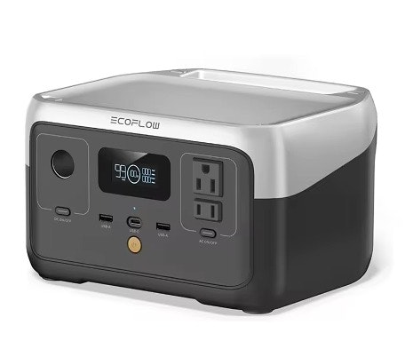 Ecoflow River 2 243Wh Portable Power Station: $126