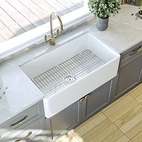 DeerValley 32.6-Inch Undermount Farmhouse Kitchen Sink: $271.99 DeerValley 32.6-Inch Undermount Farmhouse Kitchen Sink: $271.99