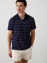 Banana Republic Factory Men's Pique Polo for $18 + free shipping w/ $50