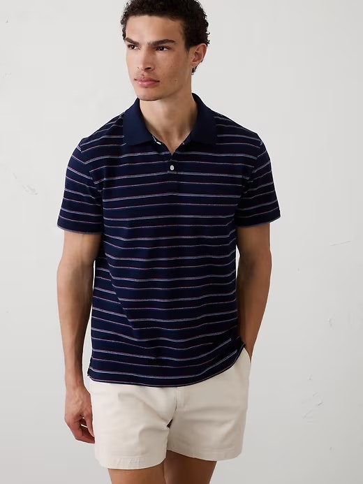 Banana Republic Factory Men's Pique Polo: $18