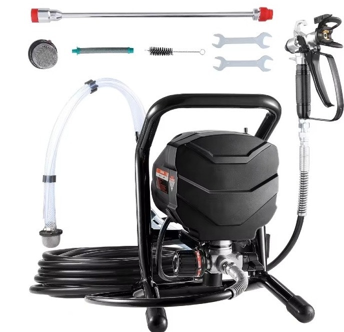 SucceBuy 650W 3000PSI Electric Airless Paint Sprayer w/ Extension Rod: $76 SucceBuy 650W 3000PSI Electric Airless Paint Sprayer w/ Extension Rod: $76