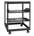 Vevor 12U Open Frame Server Rack for $48 + free shipping