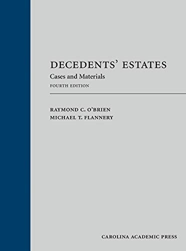 Decedents' Estates Cases and Materials: $4.02