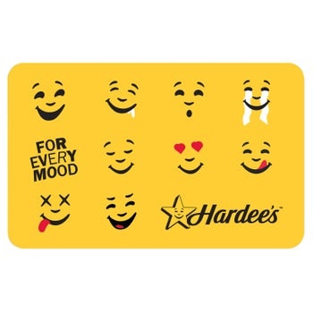Four $25 Hardee's Restaurant Gift Cards ($100 Value): $80 Four $25 Hardee's Restaurant Gift Cards ($100 Value): $80