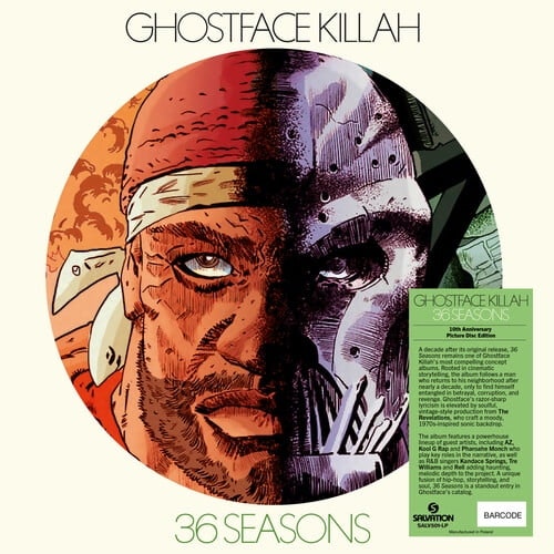 Ghostface Killah 36 Seasons 10th Anniversary Picture Disc Vinyl: $38.97 Ghostface Killah 36 Seasons 10th Anniversary Picture Disc Vinyl: $38.97