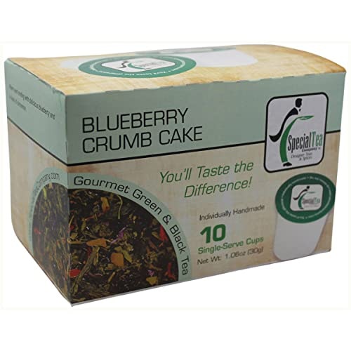 Special Tea Green Tea Single Serve Cup Blueberry Crumb Cake: $10.96