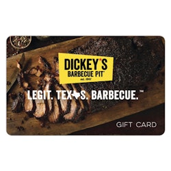 3 Dickey's $25 Gift Cards ($75 Value) for $60 + free shipping