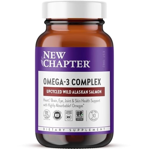 New Chapter Omega-3 Complex Fish Oil Supplement 30-Count: $9.65 New Chapter Omega-3 Complex Fish Oil Supplement 30-Count: $9.65