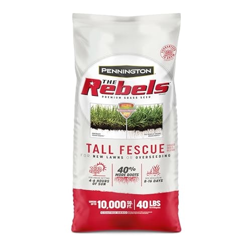 Pennington The Rebels Tall Fescue Grass Seed 40lb: $65.96 Pennington The Rebels Tall Fescue Grass Seed 40lb: $65.96