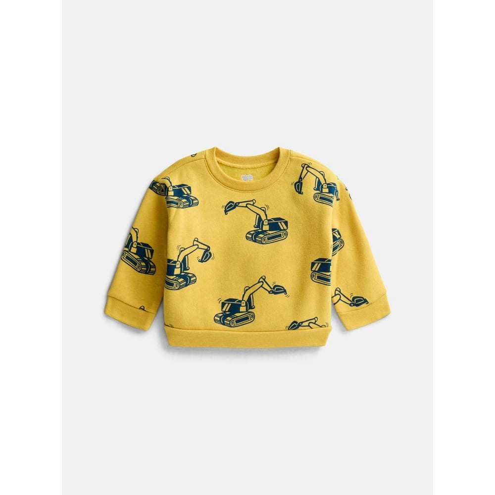 Wonder Nation Baby and Toddler Boys Graphic Fleece Crewneck Sweatshirt: $4.99 Wonder Nation Baby and Toddler Boys Graphic Fleece Crewneck Sweatshirt: $4.99