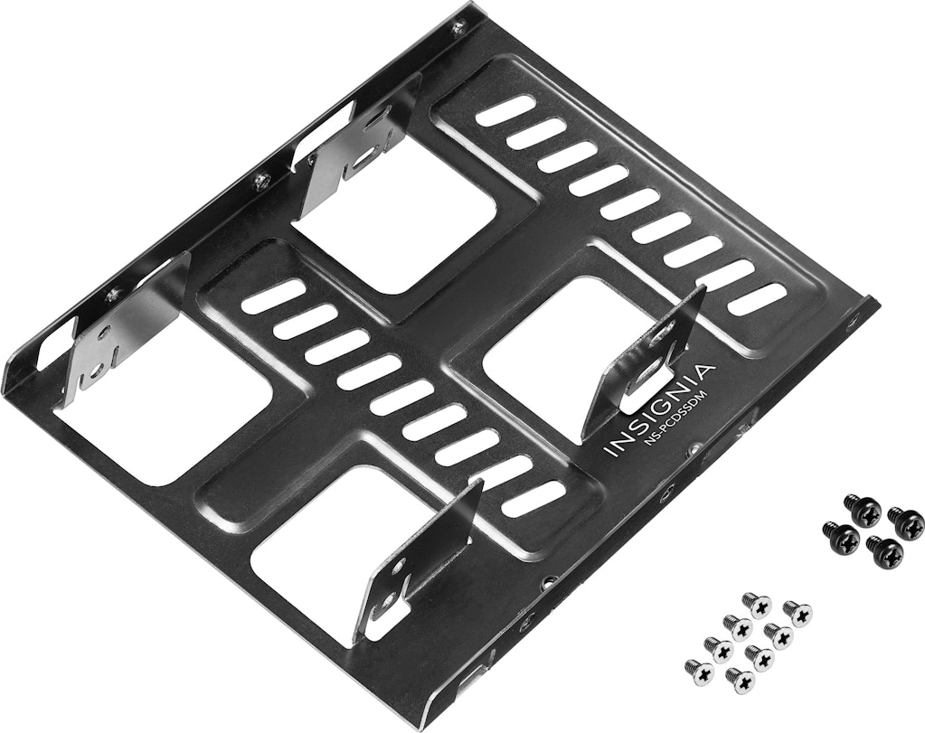 Insignia Dual Drive Mount for 2.5-Inch SATA SSDs and Hard Drives: $6.49 Insignia Dual Drive Mount for 2.5-Inch SATA SSDs and Hard Drives: $6.49
