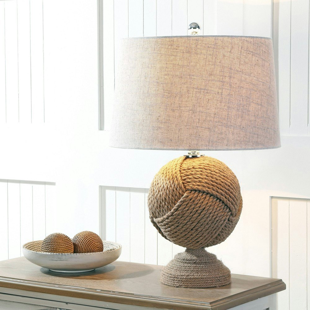 Jonathan Y 24-Inch Monkey's Fist Rope Table Lamp: $76.99