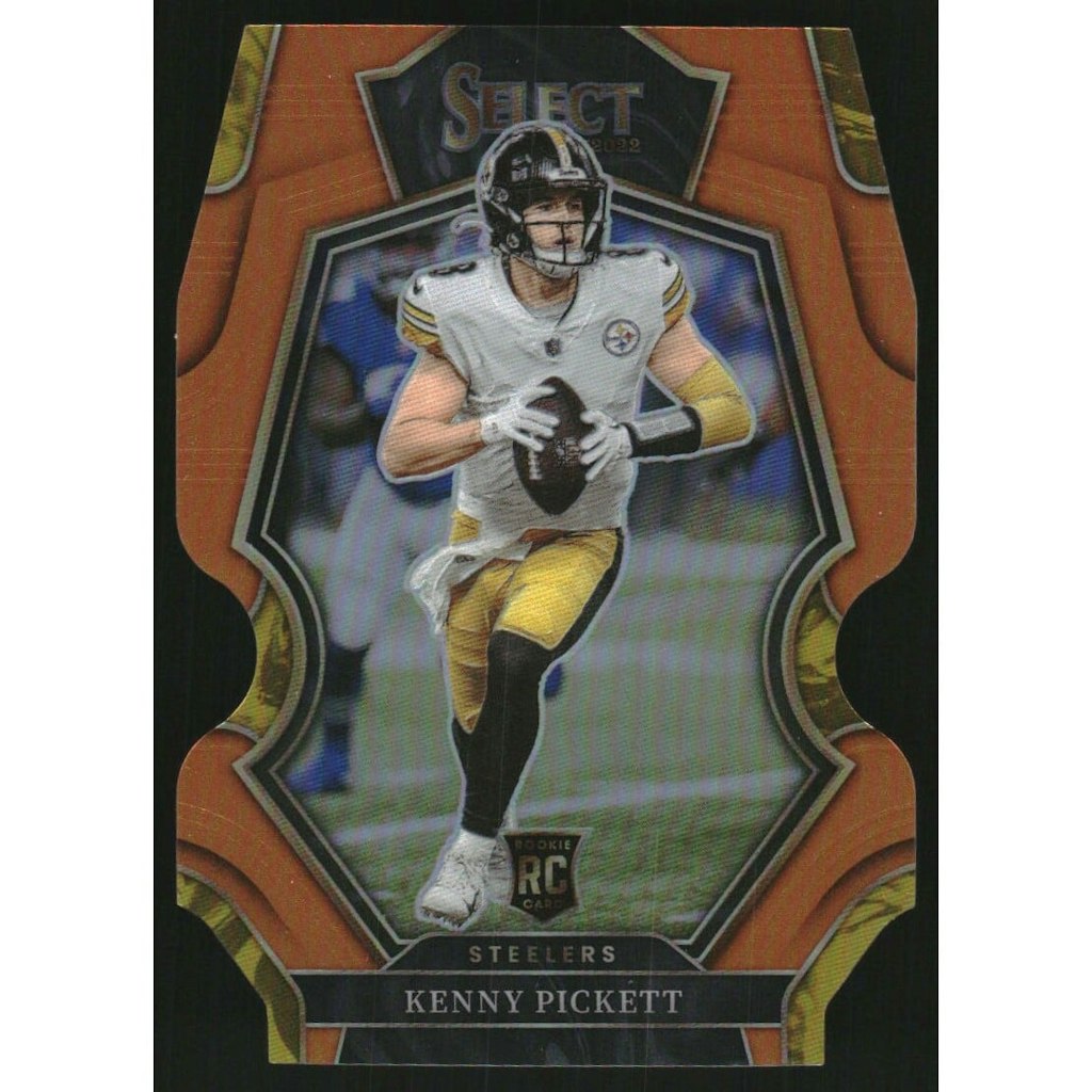 2022 Select Prizm Orange Die-Cut Kenny Pickett #182: $10 2022 Select Prizm Orange Die-Cut Kenny Pickett #182: $10