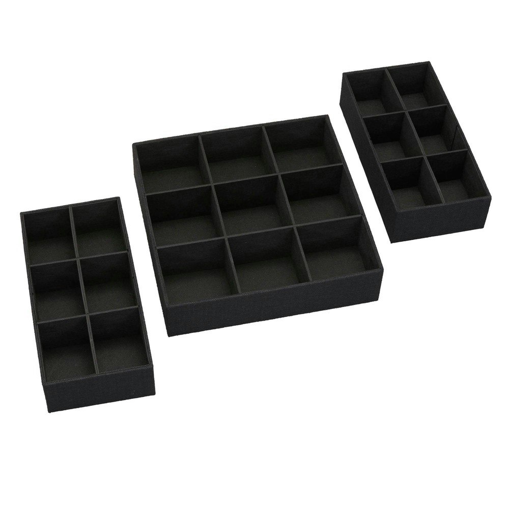 Household Essentials 3-Piece Drawer Organizer Set: $26.49