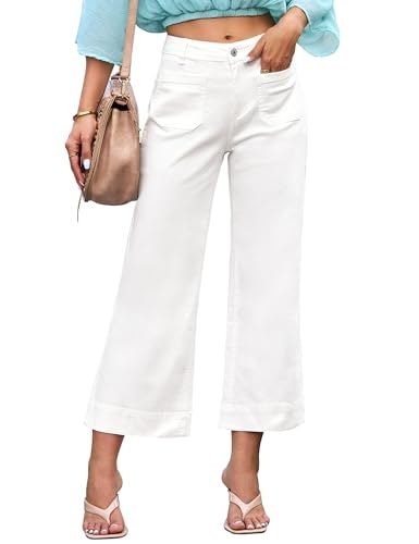 Luvamia Women's High Waisted Wide Leg Flare Jeans: $27.53 Luvamia Women's High Waisted Wide Leg Flare Jeans: $27.53